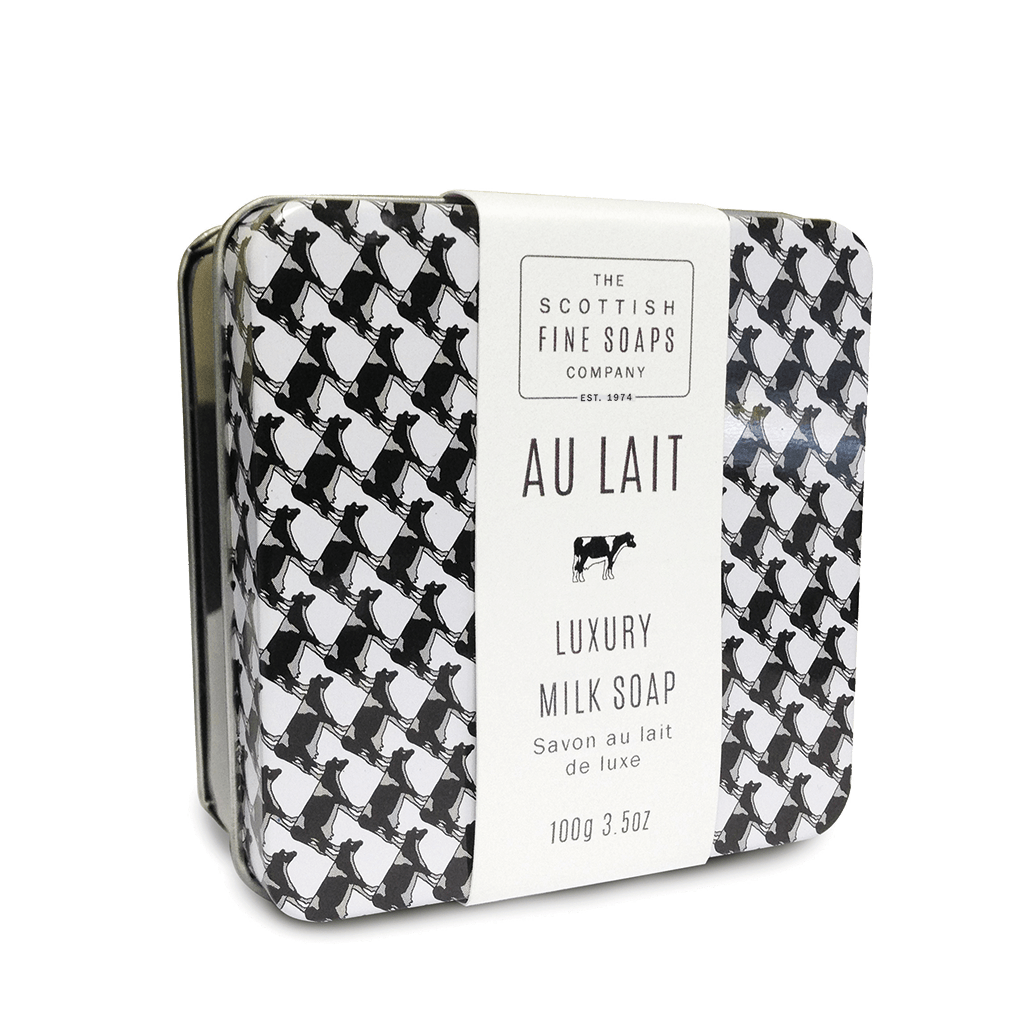 MoodCompanyNL - Au Lait Soap in a Tin 100g - 5016365016179