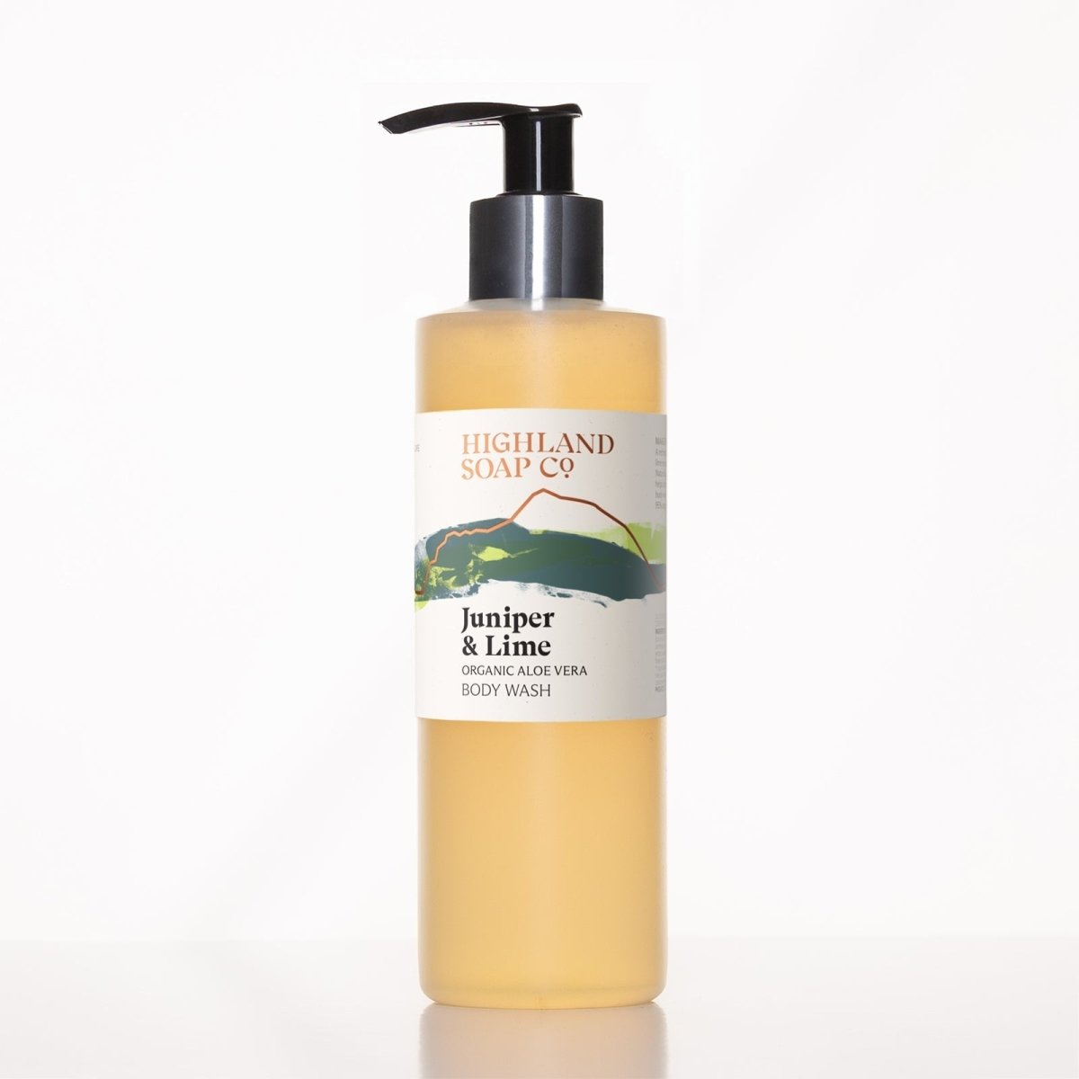 Mood Company - Biologische Douchegel 250ml - Juniper & Lime - Highland Soap Company -