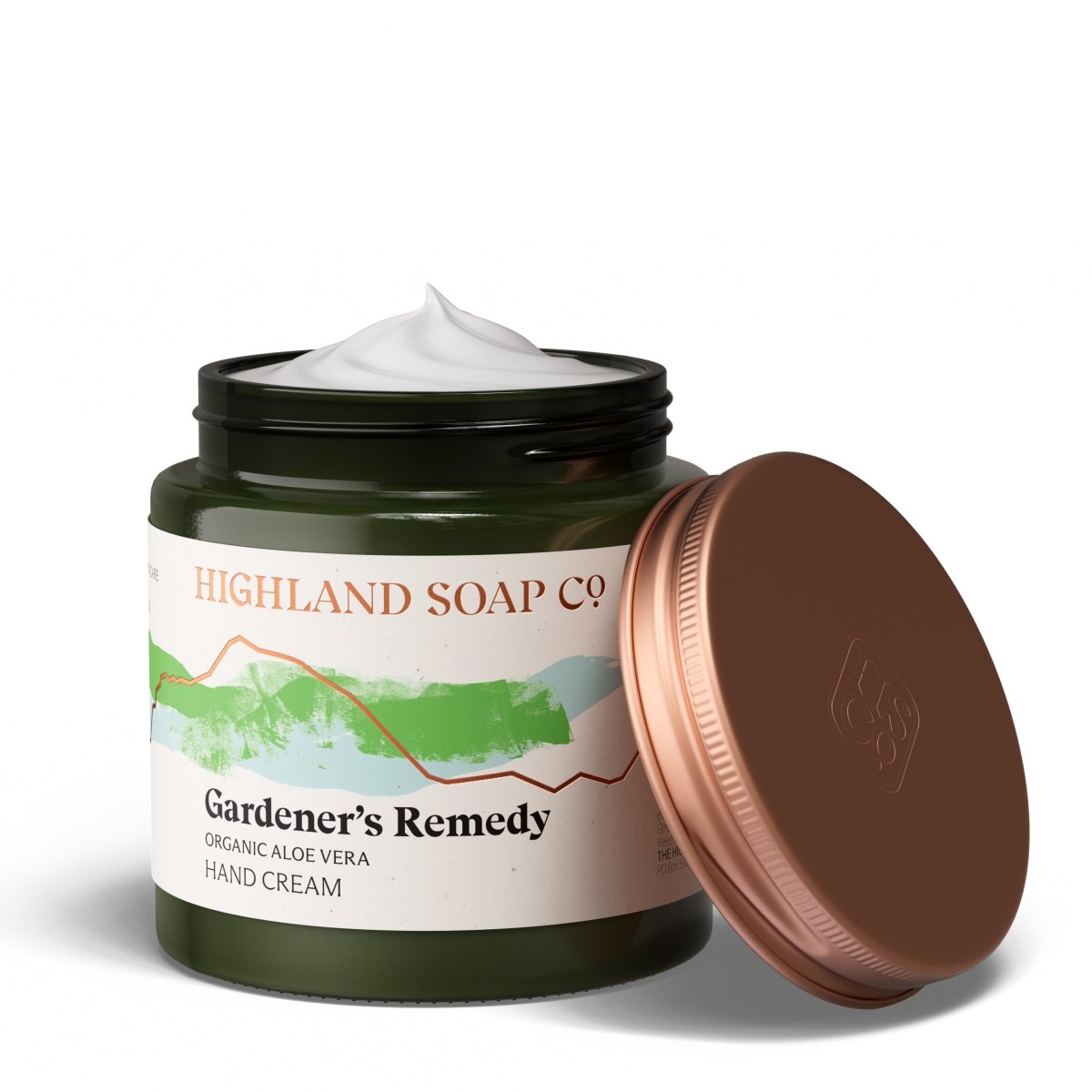 Mood Company - Biologische Hand- & Bodycrème 120ml - Gardeners' Range - Highland Soap Company -