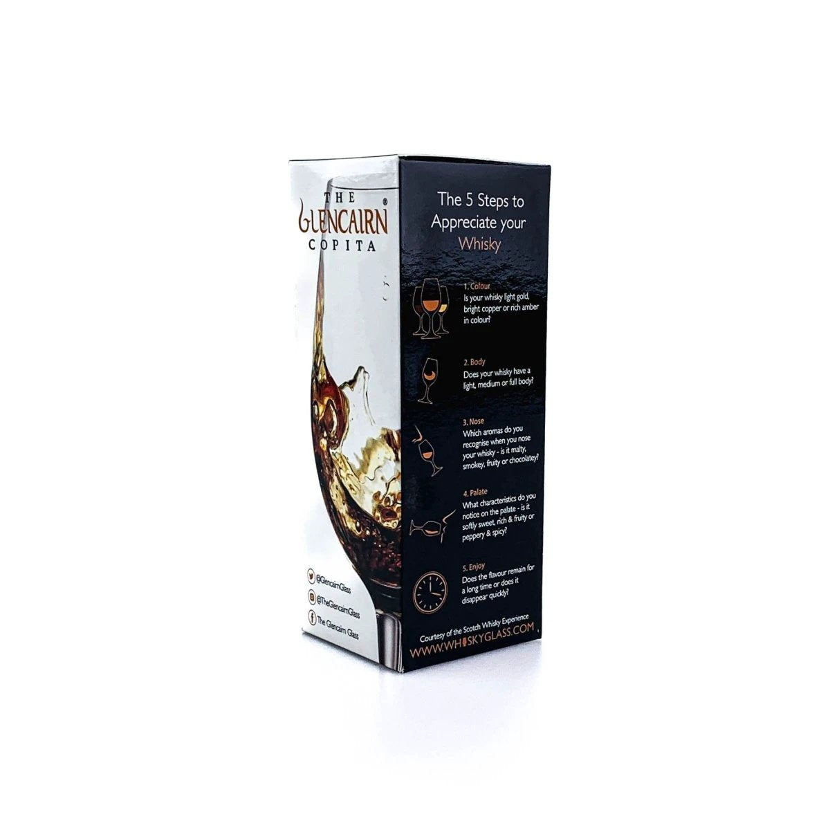Copita Whiskyglas Blauw - Blind tasting - Glencairn Crystal Scotland by MoodCompanyNL