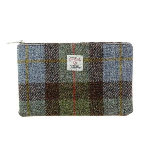 MoodCompanyNL - Etui Berneray MacLeod Tartan - 22 x 14 - Harris Tweed - Glen Appin of Scotland - 5060959027539