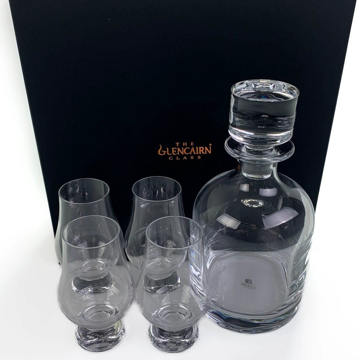 Geschenkset Karaf Iona en 4 Whiskyglazen - Geschenkverpakking - Glencairn Crystal Scotland by MoodCompanyNL