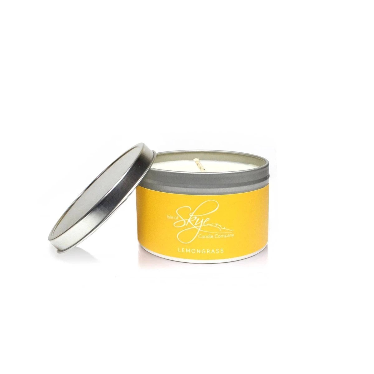 Geurkaars Citroengras Blikje - 30 uur - Sojawas - Isle of Skye Candle by MoodCompanyNL