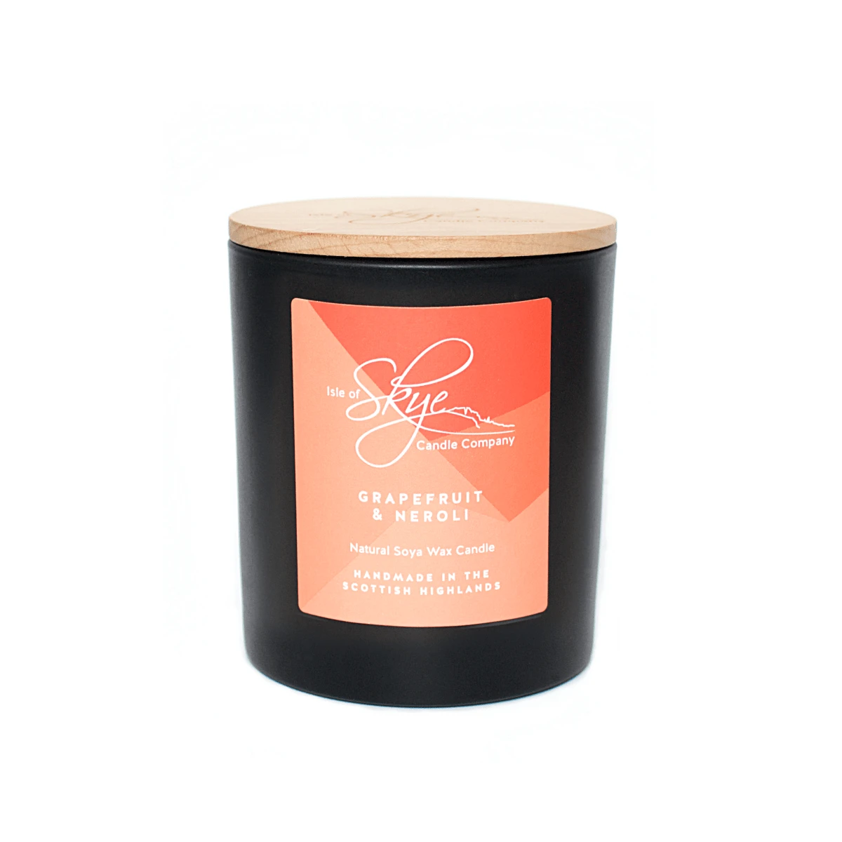 Geurkaars Grapefruit & Neroli Large - 45 uur - Sojawas - Isle of Skye Candle by MoodCompanyNL