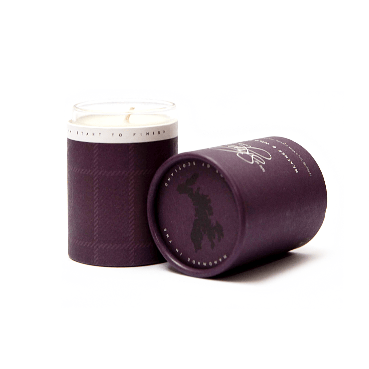 MoodCompanyNL - Geurkaars Heide en Wilde Bessen Mini - 20 uur - Sojawas - Isle of Skye Candle - 5060346381657