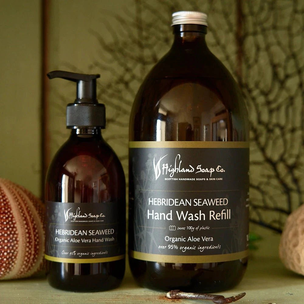 Hebridean Seaweed – Fris & Zilt - Biologische Handzeep 300ml by MoodCompanyNL