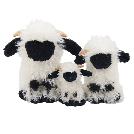 Mood Company - Knuffel Walliser Zwartneusschaap - 23 cm - Zacht Pluche - Jomanda - 669168344694