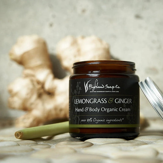 Lemongrass & Ginger – Fris & Pittig - Biologische Hand- & Bodycrème 120ml by MoodCompanyNL