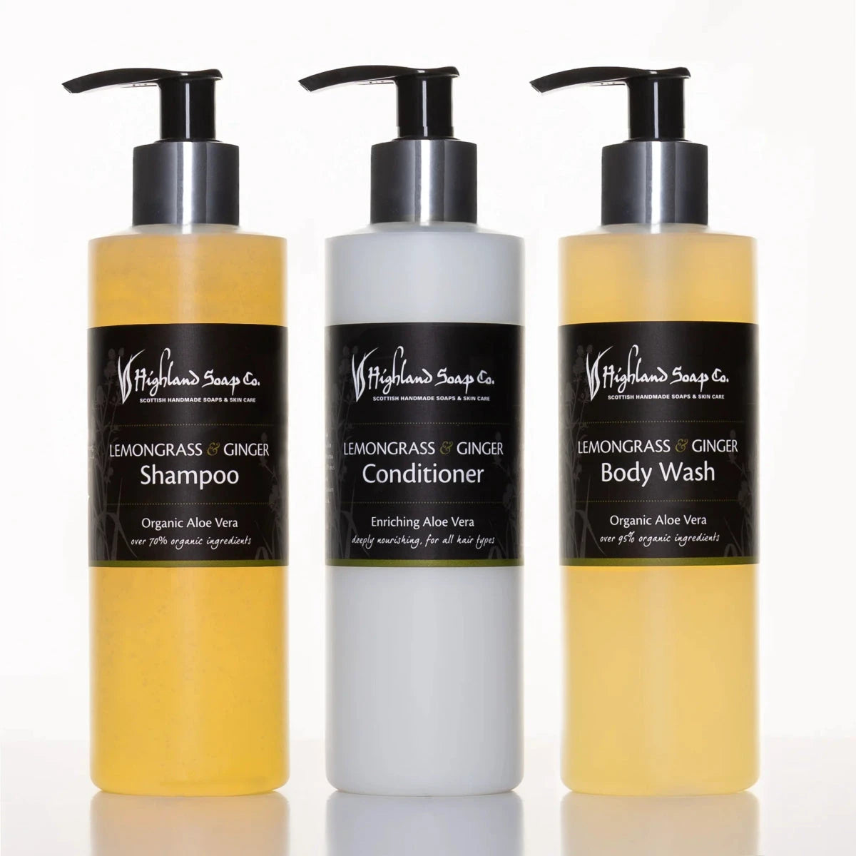Lemongrass & Ginger – Fris & Pittig - Biologische Douchegel 250ml by MoodCompanyNL