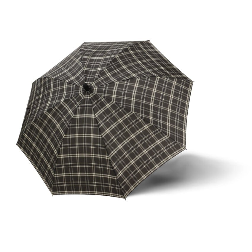 Mood_Company Opvouwbare Paraplu Magic Bruin Beige - Fiberglass - Dsn 98 cm - Opgevouwen 29 cm - Doppler