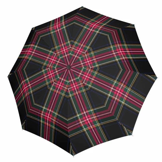Mood_Company Paraplu Knirps A.760 Geruit Rood Zwart (Invest)