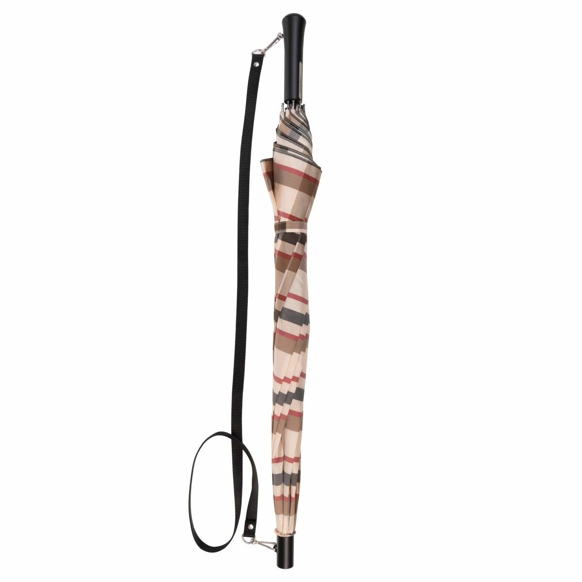 Paraplu Burgund Blauw Rood - Fiberglass - Dsn 103 cm - Lengte 79 cm - Doppler by MoodCompanyNL