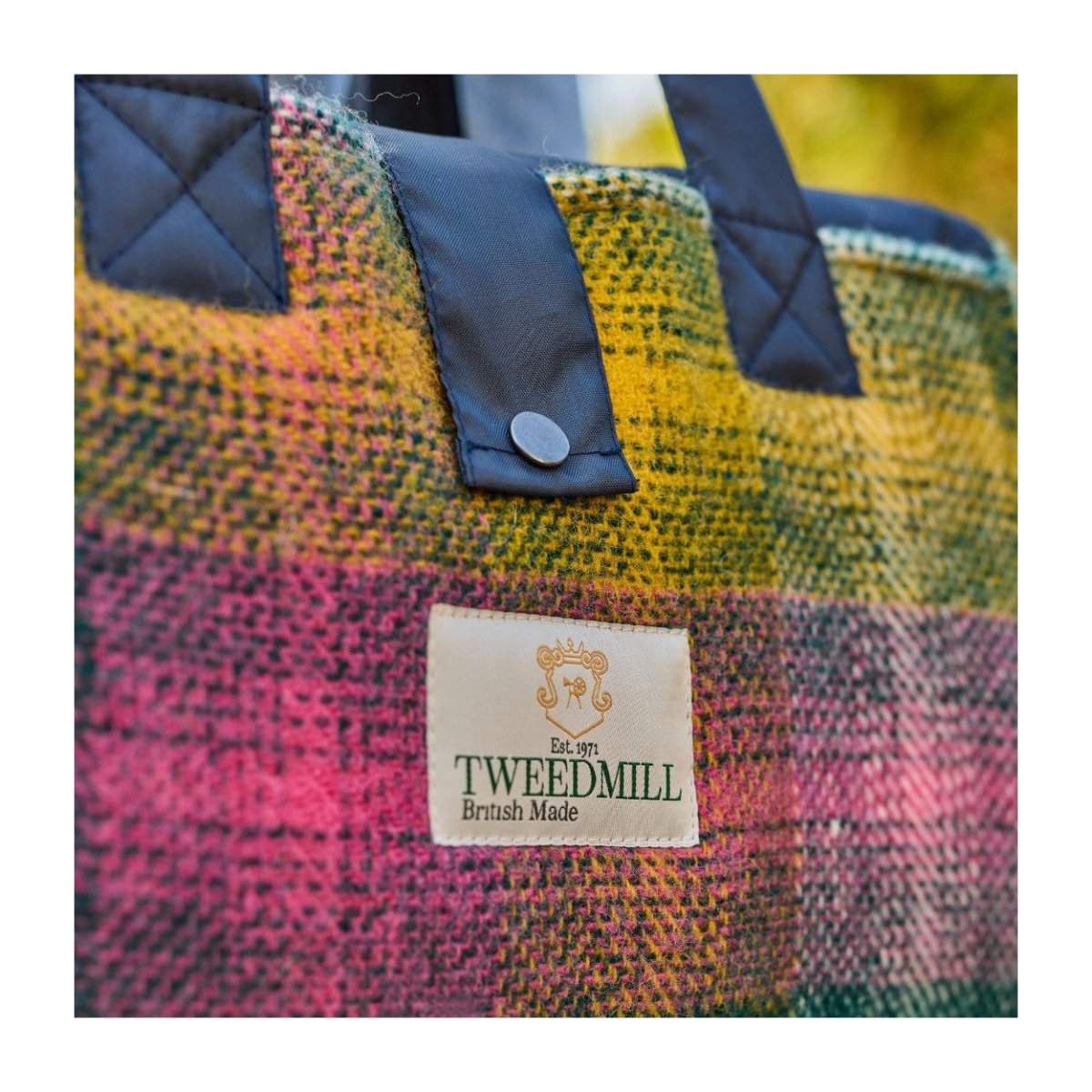 Mood Company - Picknickkleed Wildflower Stripe - Festival - Waterdicht - 137x170cm - Tweedmill - 5060958306505