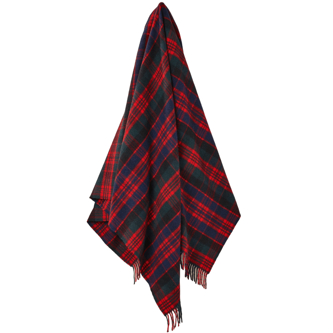 MoodCompanyNL - Plaid Tartan MacDonald - Merino Lamswol - 140x185 - Bronte by Moon Scotland - 6095634285200