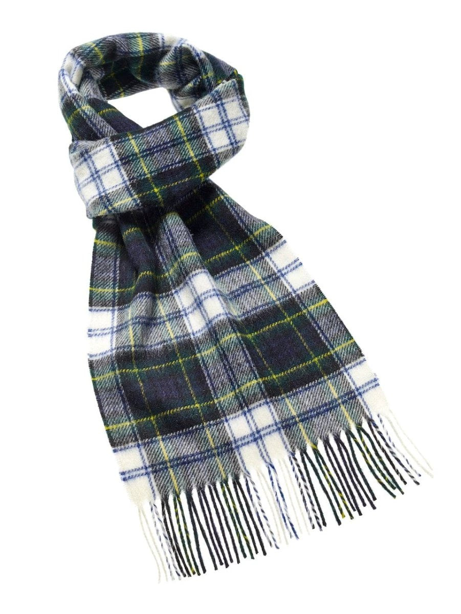 Sjaal Tartan Dress Gordon - Meriono Lamswol - 25 x 190 - Bronte by Moon Scotland by MoodCompanyNL