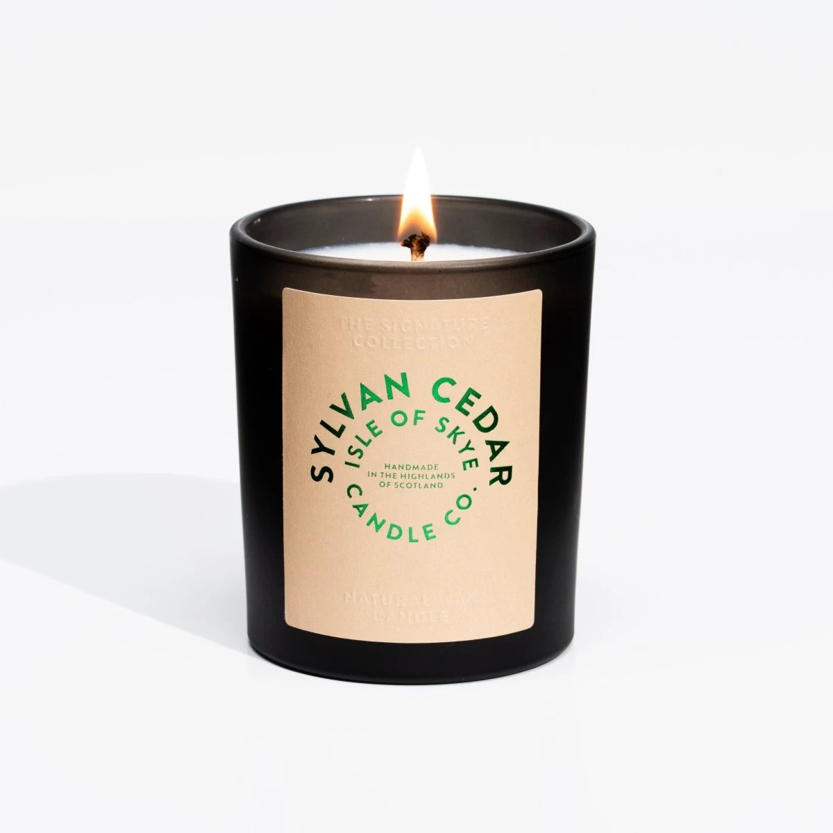 Mood Company - Sylvan Cedar Black Tumbler - 45 uur - Isle of Skye Candle Company - 6151218035040