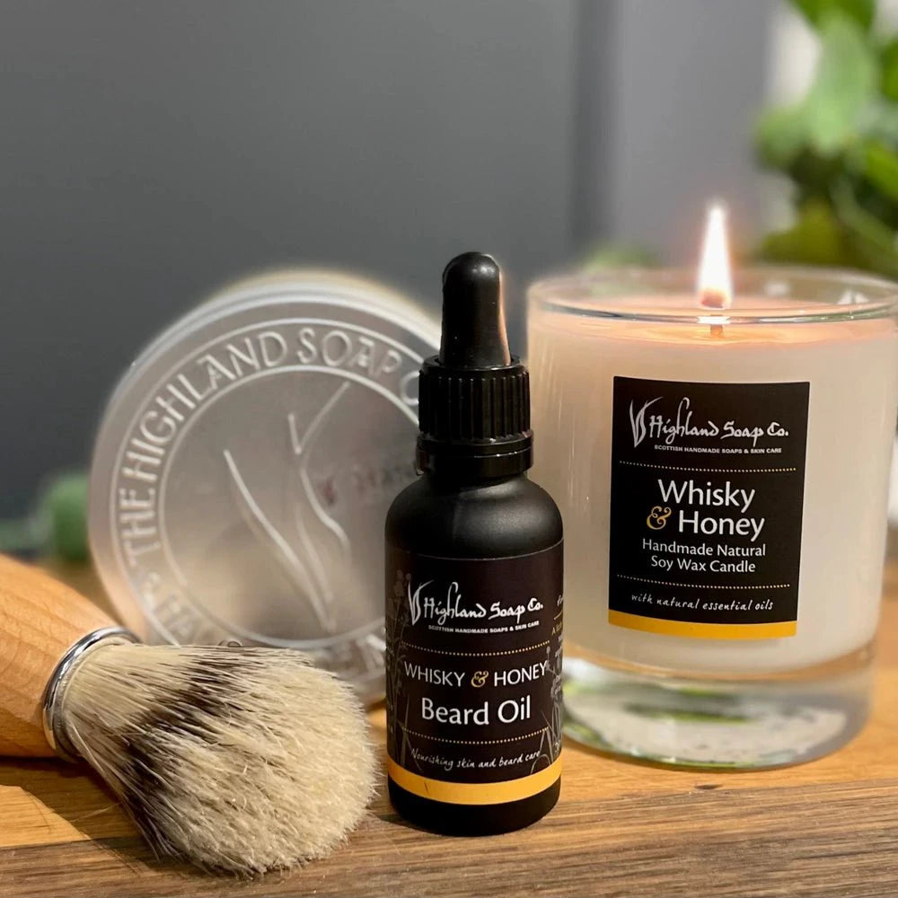 Whisky & Honey – Warm & Zoet - Baardolie 30ml by MoodCompanyNL