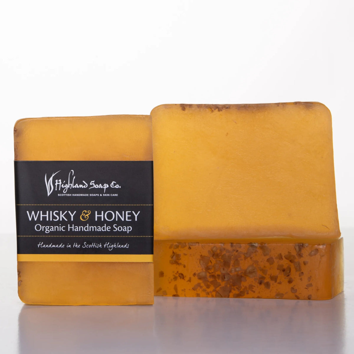 MoodCompanyNL - Whisky & Honey – Warm & Zoet - Biologische Glycerine Zeep 150g - 5060188000594