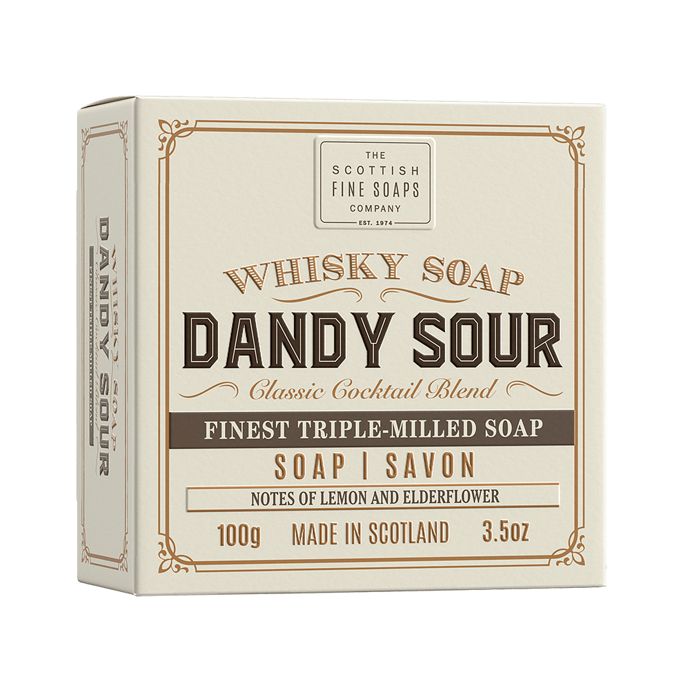Whisky soap (in karton) Dandy Sour 100g by MoodCompanyNL