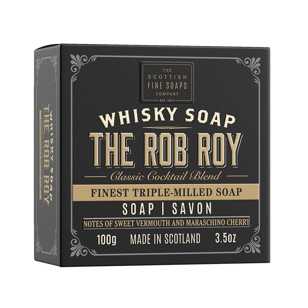 Whisky soap (in karton) The Rob Roy 100g by MoodCompanyNL