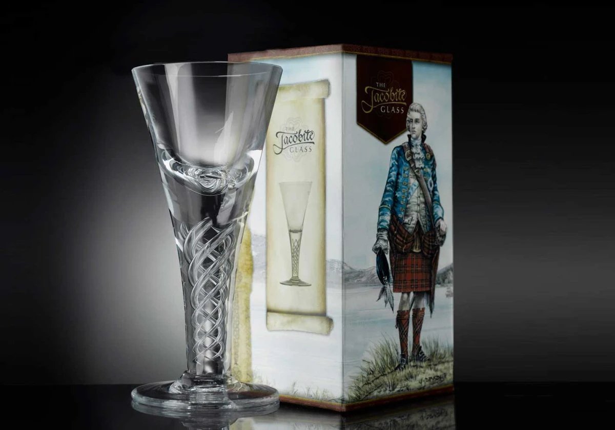 Whiskyglas Jacobite - Geïllustreerde verpakking - Glencairn Crystal Scotland by MoodCompanyNL
