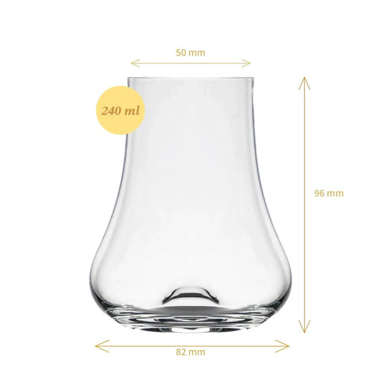 Whiskyglas 'Whisky Royal' - 240 ml - Cadeauverpakking - Mood4Whisky by MoodCompanyNL