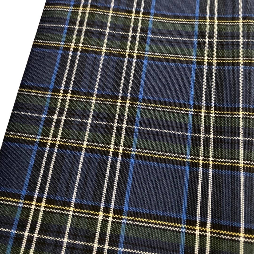 Nappe Tartan Windsor Bleu - Coton/Polyester - Bamar