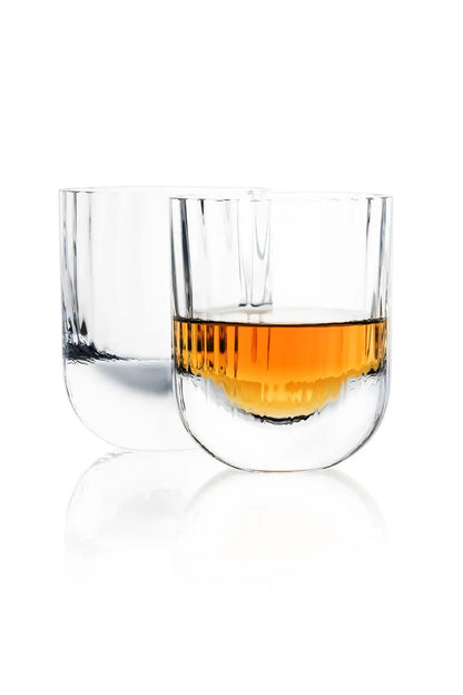 Whisky Tumbler - Amber Tasting Box II – Handgemaakte - Amber Glass by Mood Company