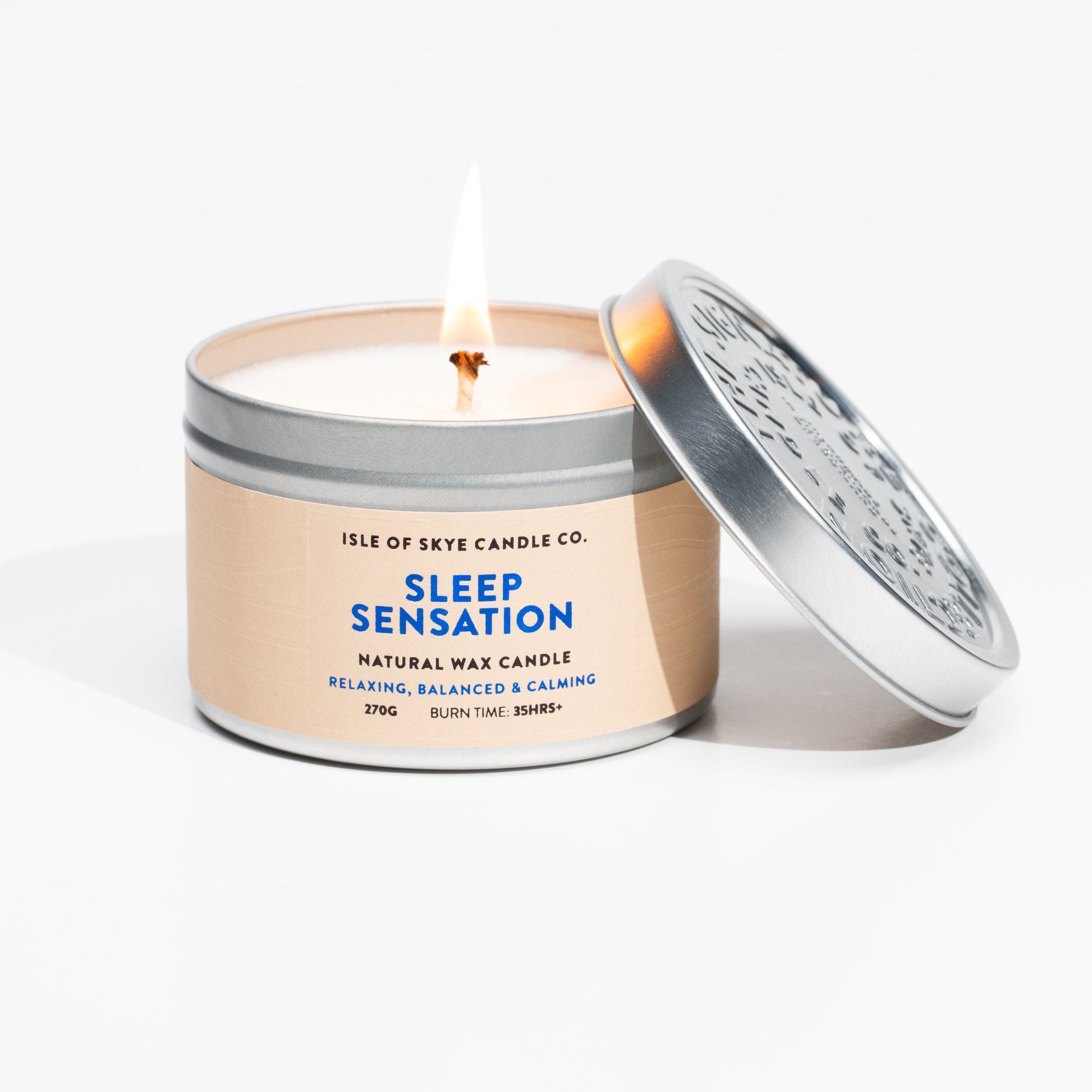 Sojawaskaars Sleep Sensation Travel Container - Isle of Skye Candle Company