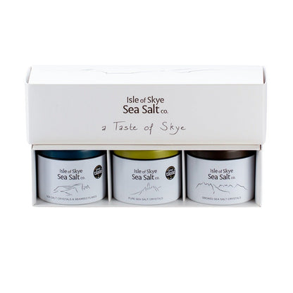 MoodCompanyNL - A Taste of Skye – Luxe Cadeauset met 3 x 120g Schots Zeezout - 5060370000128