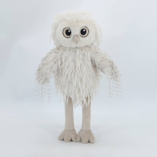 Knuffel Uil met Bungelpootjes - 25 cm - Zacht Pluche - Jomanda