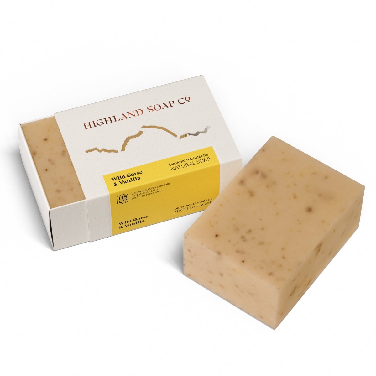 Mood Company - Ambachtelijke Zeep 190g - Wild Gorse & Vanilla - Highland Soap Company - 