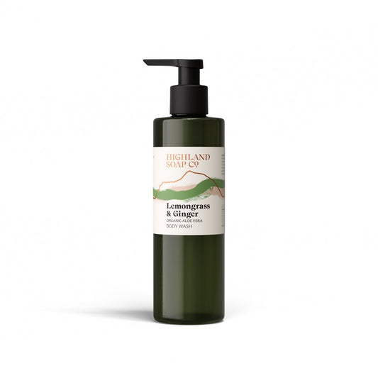 Mood Company - Biologische Douchegel 250ml - Lemongrass & Ginger - Highland Soap Company - 