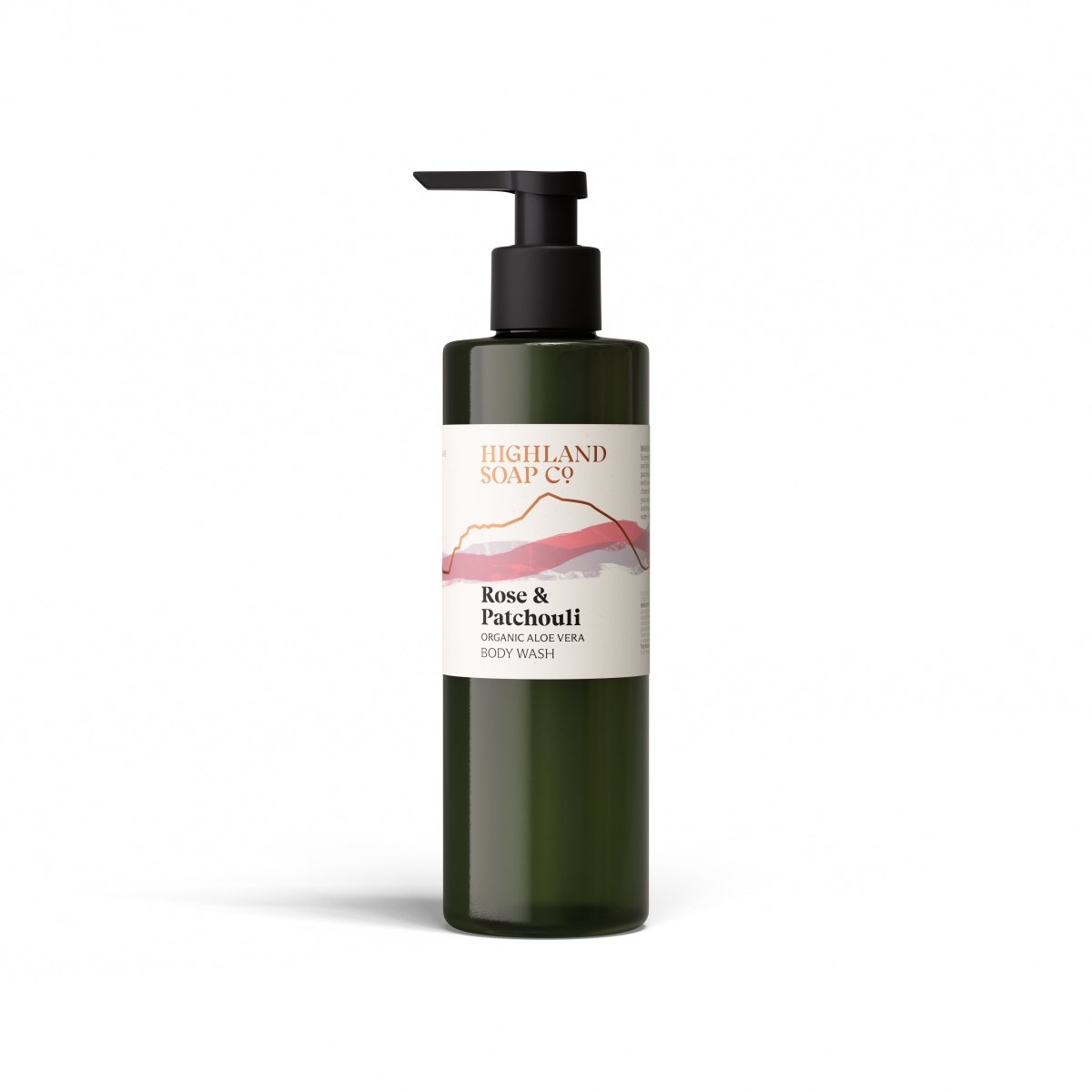 Mood Company - Biologische Douchegel 250ml - Rose & Patchouli - Highland Soap Company - 