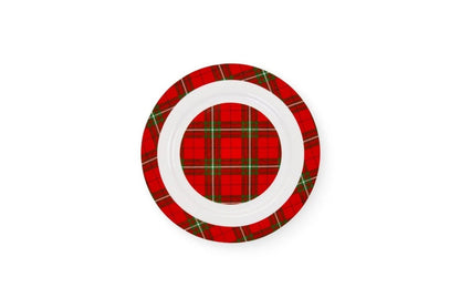 Borden NEW BONE tartan - set van 18 stuk - 3 verschillende borden by MoodCompanyNL