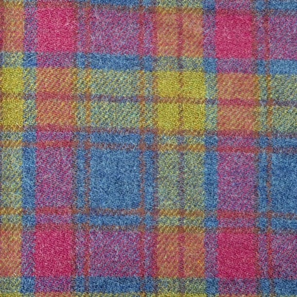 MoodCompanyNL - Brillenetui Multi Colour - Harris Tweed - Metalen Clip - Glen Appin of Scotland - 5060631370366