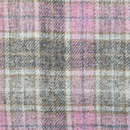MoodCompanyNL - Brillenetui Zacht Roze Buchanan - Harris Tweed - Metalen Clip - Glen Appin of Scotland - 5061035010940