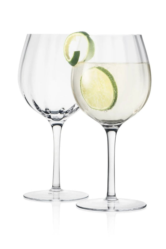 Mood Company - Cocktail & Gin glas CG200 - Set van 2 - Handgemaakt – Amber Glass - 5903940034096