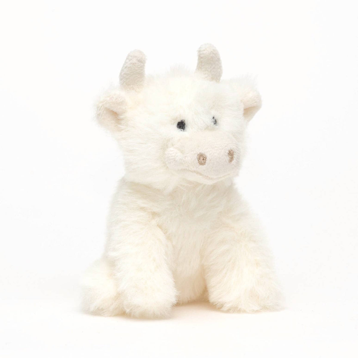 Highland Cow Soft Toy Mini Cream - 13 cm - Soft Plush - Jomanda