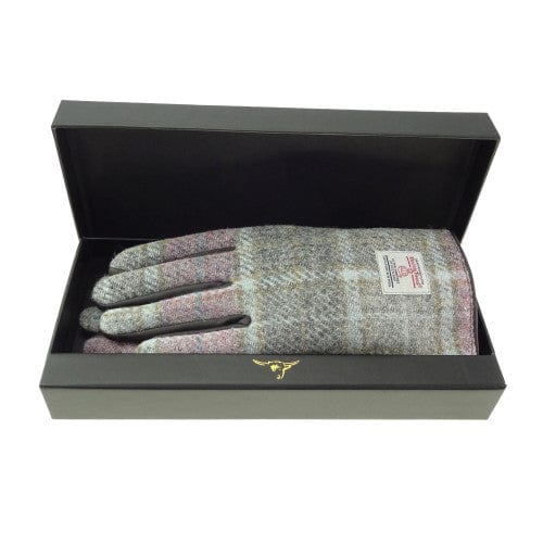 MoodCompanyNL - Dames Handschoenen Zacht roze Buchanan - Harris Tweed - Glen Appin of Scotland - 5061035010117