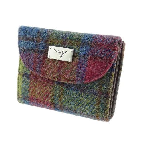 Dames Portemonnee Jura Multi Color - Harris Tweed - Glen Appin of Scotland by MoodCompanyNL