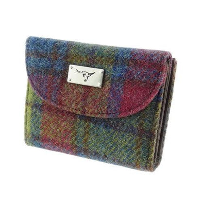 Dames Portemonnee Jura Multi Color - Harris Tweed - Glen Appin of Scotland by MoodCompanyNL