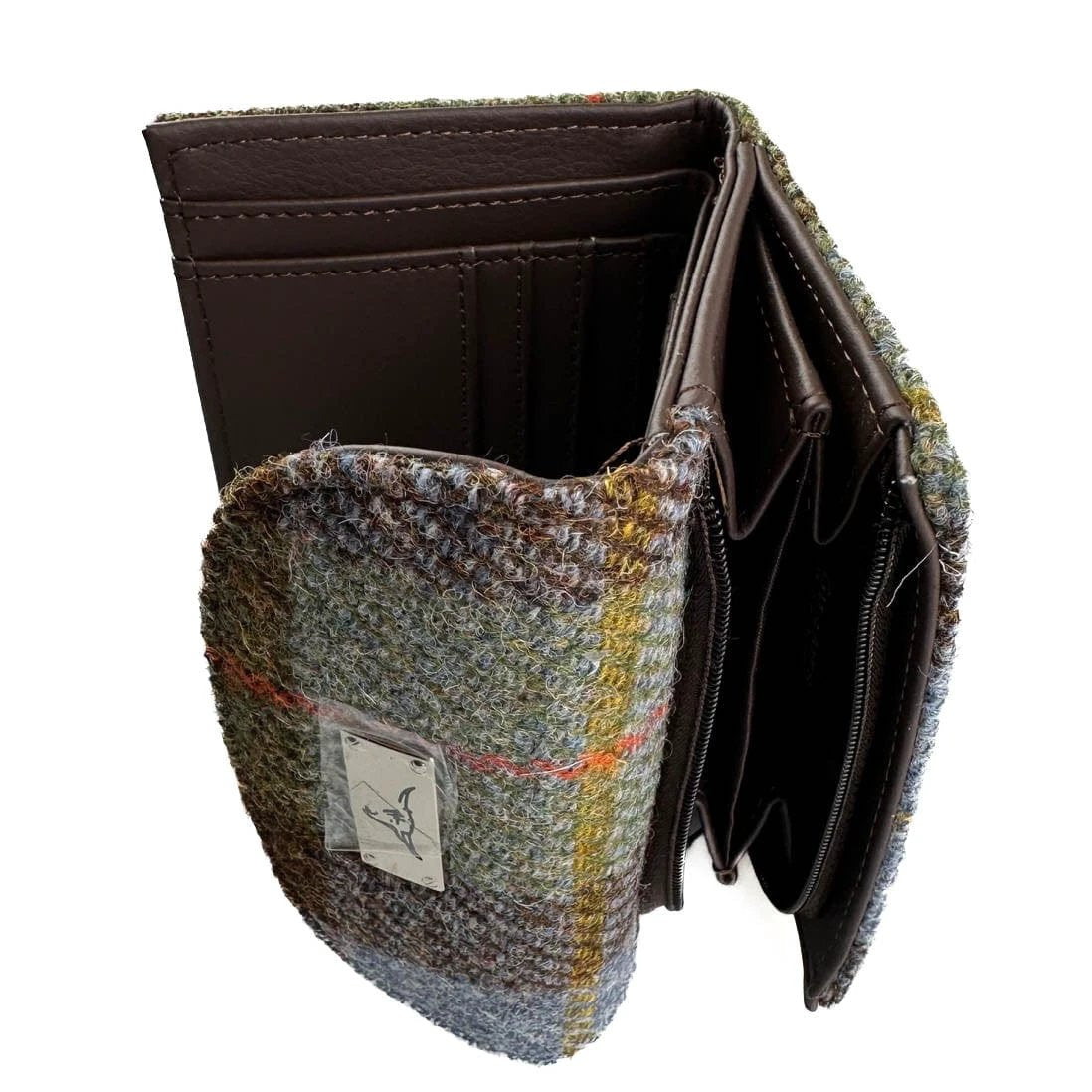 Dames Portemonnee Jura Multi Color - Harris Tweed - Glen Appin of Scotland by MoodCompanyNL