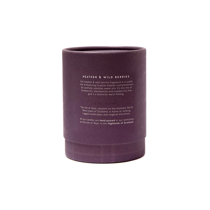 Geurkaars Heide en Wilde Bessen Large - 45 uur - Sojawas - Isle of Skye Candle by MoodCompanyNL