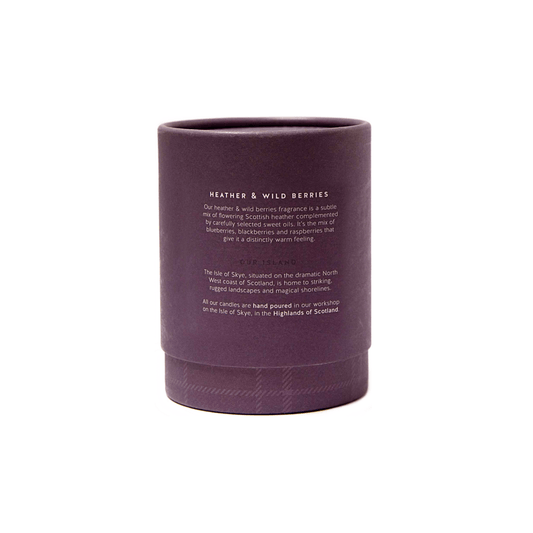 MoodCompanyNL - Geurkaars Heide en Wilde Bessen Large - 45 uur - Sojawas - Isle of Skye Candle - 5060346381046