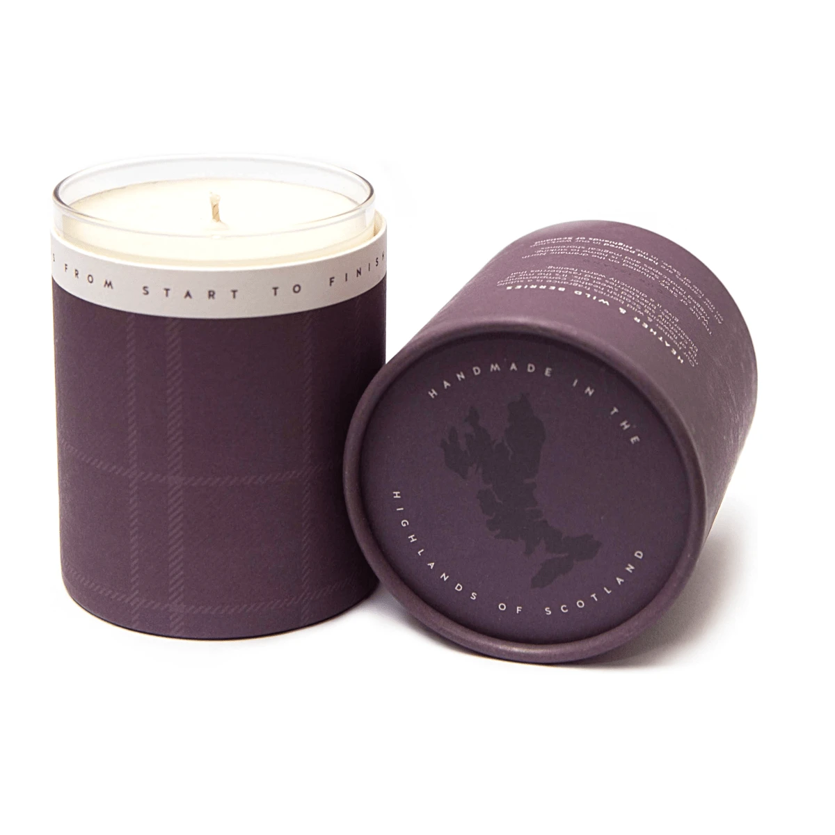 Geurkaars Heide en Wilde Bessen Large - 45 uur - Sojawas - Isle of Skye Candle by MoodCompanyNL