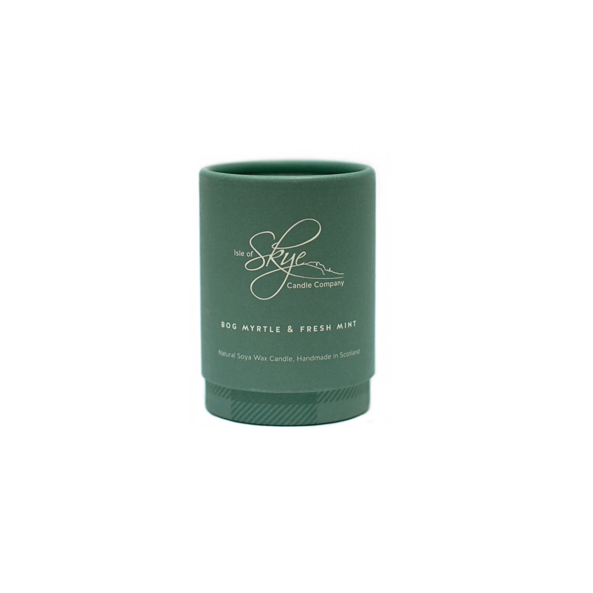 Geurkaars Mirte en Munt (Bog Myrtle & Fresh Mint) Mini - 20 uur - Sojawas - Isle of Skye Candle by MoodCompanyNL
