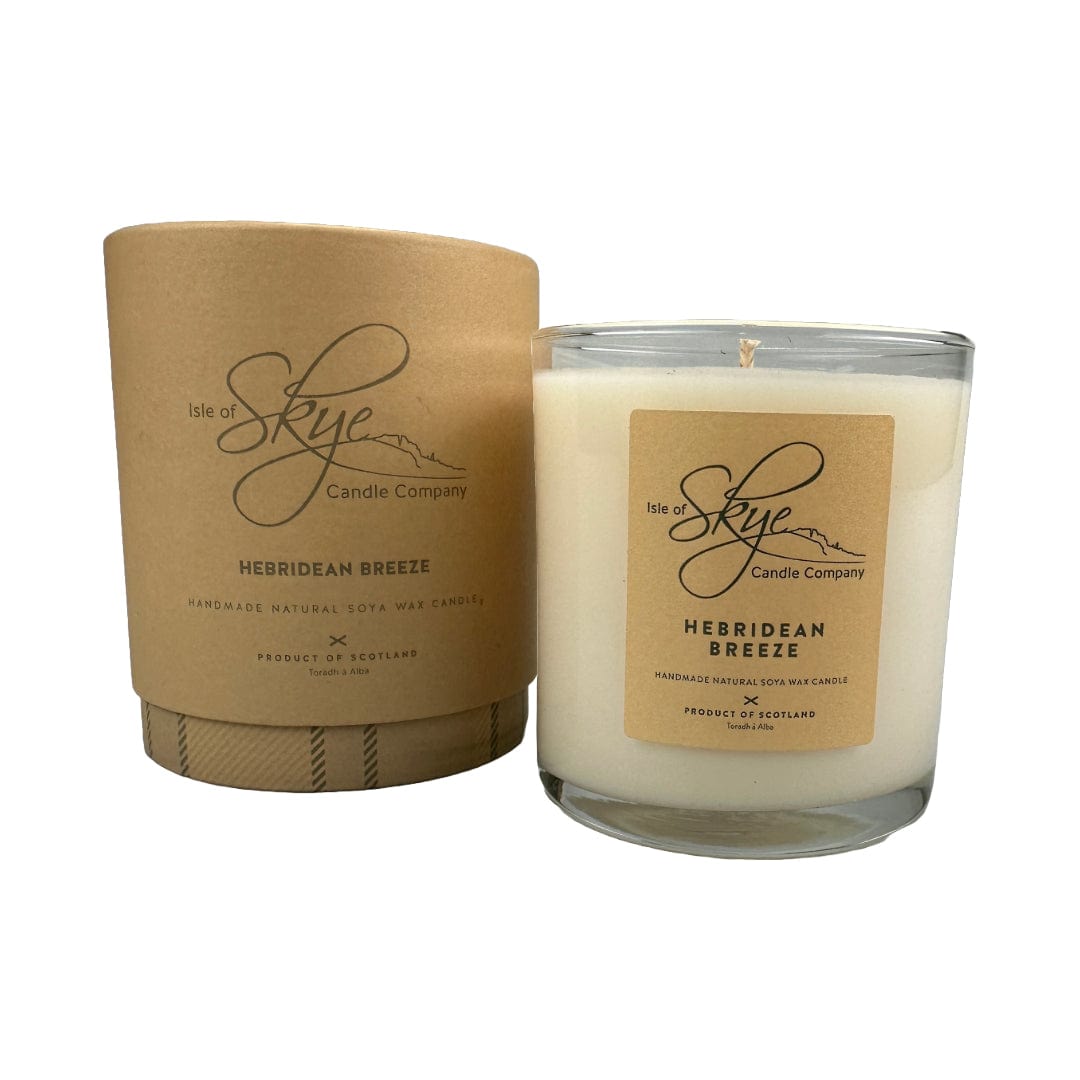 Mood Company - Geurkaars Scottish Hebridean Breeze Large - 45 uur - Sojawas - Isle of Skye Candle - 6151208558542