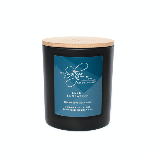 MoodCompanyNL - Geurkaars Sleep Sensation Large - 45 uur - Sojawas - Isle of Skye Candle - 5060346380261