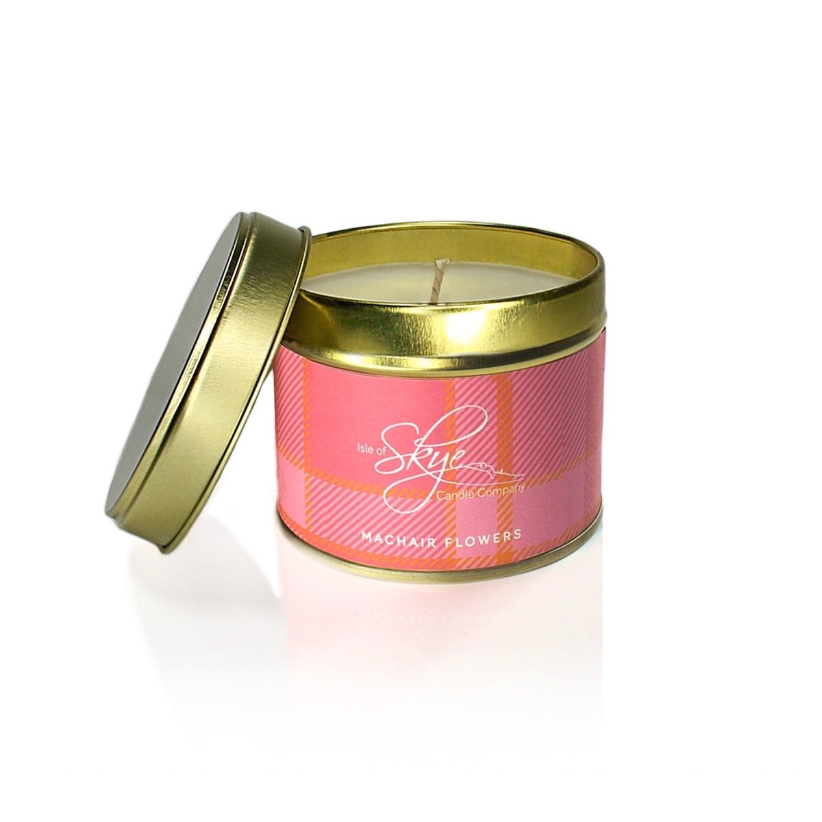 MoodCompanyNL - Geurkaars Veldbloemen (Machair Flower) Blikje - 45 uur - Sojawas - Isle of Skye Candle - 5060346381992